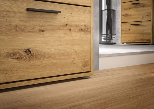 Schuhkipper - B ca. 59 cm, Artisan Eiche Nachbildung