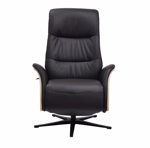 TV-Sessel MARCES - drehbar, Relaxfunktion, Kopfteilverstellung, Leder, Schoko