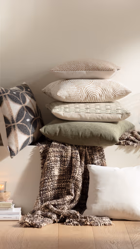 Kissenhülle - BL ca. 45x45 cm, Schwarz