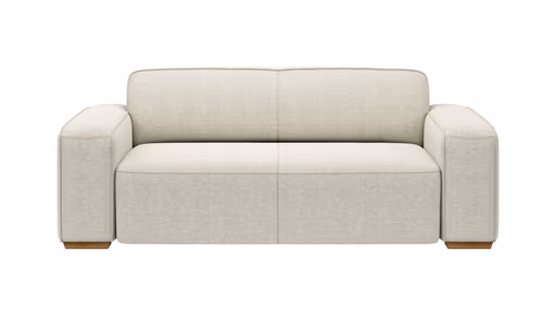 Sofa Denver - 2,5-Sitzer, Stoff, Natur