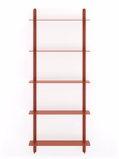 Wandregal Dagny - BHT ca. 60x146x18 cm, Metall, Camparirot