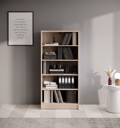 Regal - B ca. 72 cm, Sonoma Eiche Nachbildung