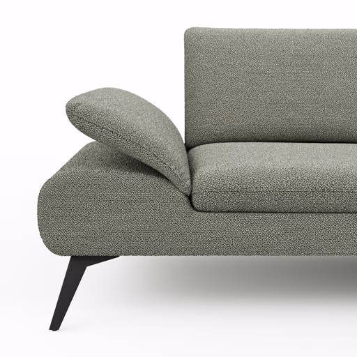 Sofa Collina - 3-Sitzer, Stoff, Eukalyptus