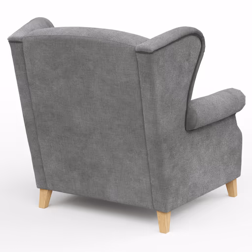 Sessel Mapleton - Stoff, Anthrazit