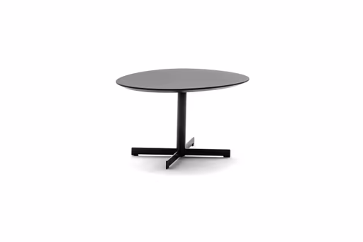 Beistelltisch Eir - LBH ca. 60x45x35 cm, MDF, Schwarz