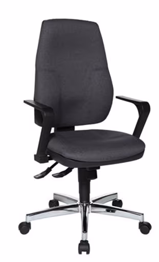 Design-Drehstuhl Ergo Work 270 - Stoff, Anthrazit