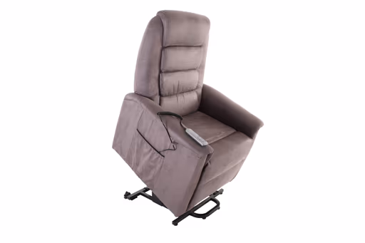 TV-Sessel MYRON - Aufstehhilfe, Relaxfunktion, Stoff, Braun