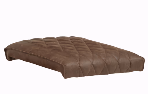 Sitzkissen Cambridge - Stoff, Dunkelbraun