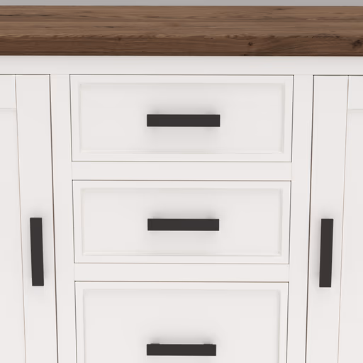Anrichte Litchfield Oak - XO 9010, Antique / XO Gray