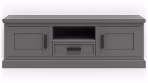 TV-Board Litchfield - Dark Grey, Non-Antique
