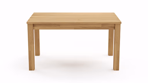 Esstisch Dinner - verlängerbar, LB ca. 140x90 cm, Wildeiche massiv