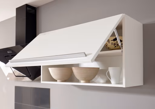 Küchenblock- ohne E-Geräte, B ca. 200 cm, Weiß Matt, Weiß Hochglanz, Anthrazit