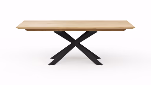 Esstisch Talara Lola - beidseitig ausziehbar, LB ca. 220x100cm, Wildeiche Bianco