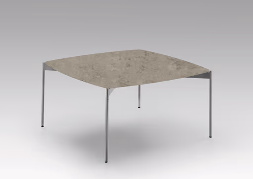 Couchtisch - LBH ca. 65x65x42 cm, Keramik, Beton