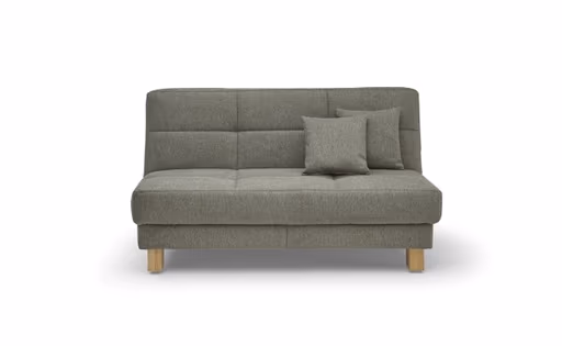 Funktionssofa EASY Optik B - 2-Sitzer, 155 cm inkl. Schlaffunktion, Stoff, Grün