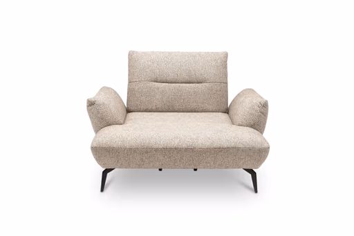 Sessel PAYTON - Loveseat, Stoff, Creme