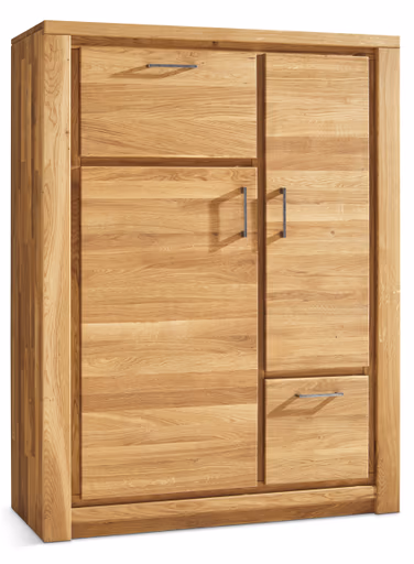 Highboard Farmingdale - Eiche massiv, natur geölt