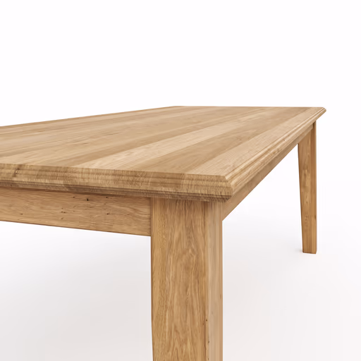 Esstisch Louisiana - LB ca. 220x100 cm, Wildeiche teilmassiv, geölt