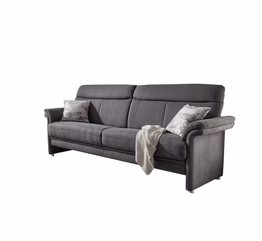 Sofa EM Lech - 2,5-Sitzer, Stoff, Anthrazit