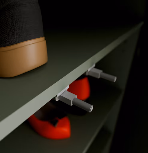 Schuhschrank FAID- B ca. 109 cm, Salbei