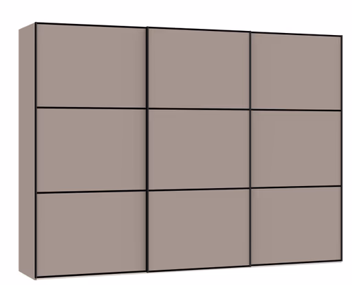 Schwebetürenschrank JOIN IT- B ca. 303 cm, Nougat