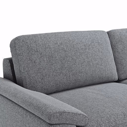 Sofa Oviedo - 3-Sitzer, Stoff, Grau