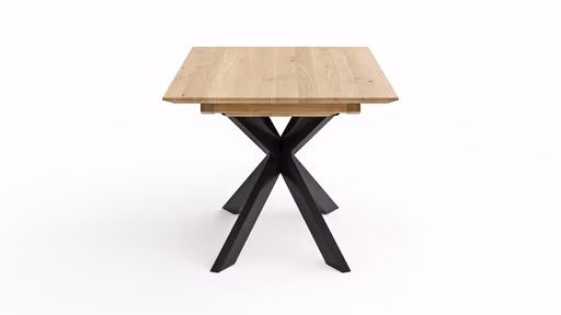 Esstisch Talara Lola - ausziehbar, LB ca. 160x90cm, Wildeiche Bianco