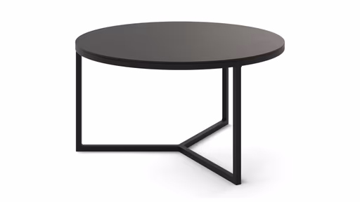 Couchtisch Joan 4 - LBH ca. 58x58x33 cm, Metall, Schwarz