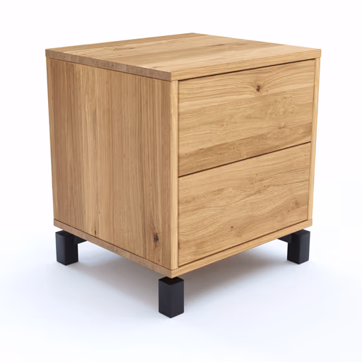 Garderobenkombination Williston - Korpus Wildeiche geölt / Front sandgestrahlt