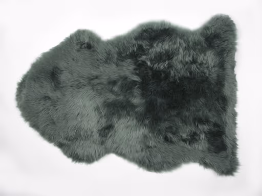 Natur-Schaffell - LB ca. 95x60 cm, Evergreen