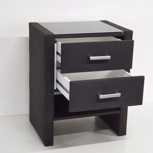 Nako HOLLIE- 2 Schübe, Stoff, Anthrazit