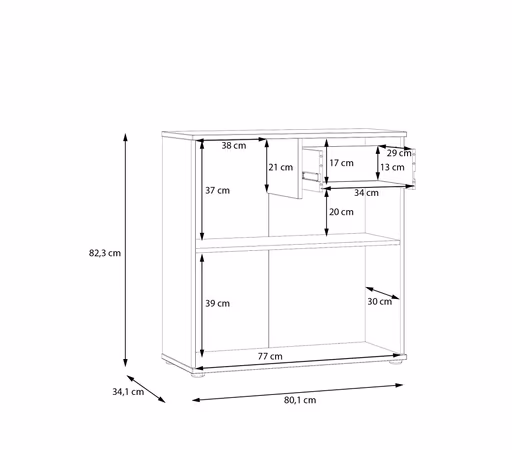 Kommode FINELLA- Salbei