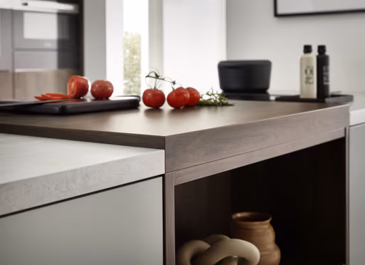 Inselküche 51.210 CO 3 524, Kieselgrau