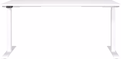 Schreibtisch GELI - höhenverstellbar, LB ca. 160x80 cm, Weiß