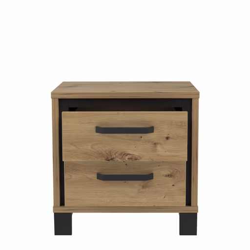 Nachtkommode FARIDA - Eiche Dekor