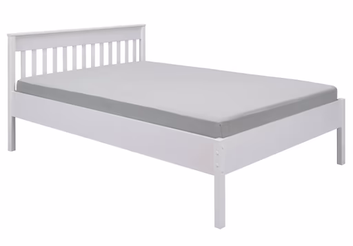 Bettgestell - Liegefläche ca. 180x200 cm, Weiß