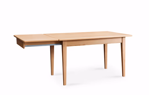 Esstisch - ausziehbar, LB ca. 130x90 cm, Kernbuche massiv