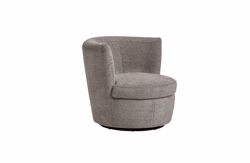 Sessel Cativa - Stoff, Graubeige