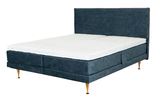 Boxspringbett mit Motor - Liegefläche ca. 180x200 cm, Petrol