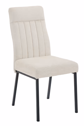 Stuhl - Stoff, Beige