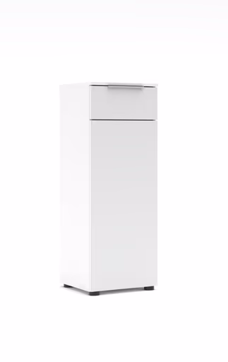 Büroschrank - B ca. 40 cm, Weiß