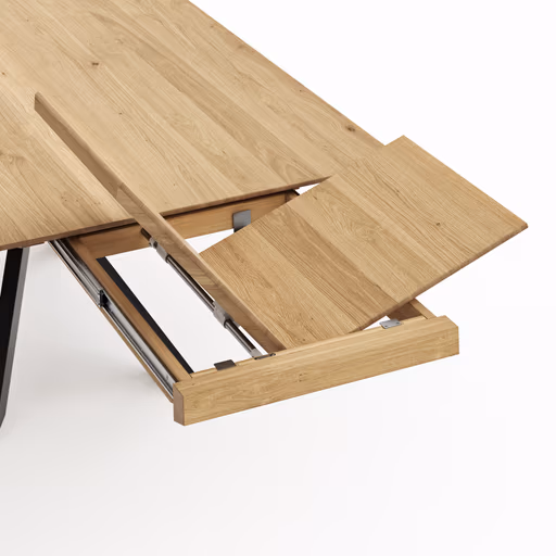 Esstisch Talara Lola - ausziehbar, LB ca. 240x100cm, Wildeiche Bianco