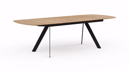 Esstisch Dinner - ausziehbar, LB ca. 200x100 cm, Eiche massiv