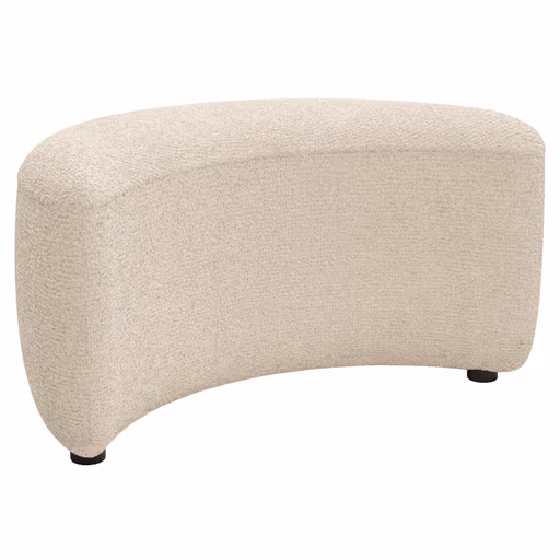 Anstellhocker Karasu - Stoff, Natur