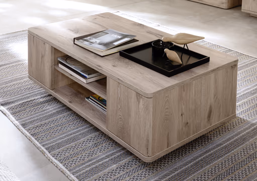 Couchtisch - LBH ca. 115x65x42 cm, Eiche