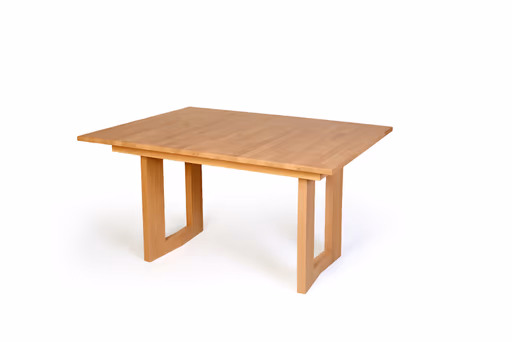 Esstisch - ausziehbar, LB ca. 130x90 cm, Eiche massiv