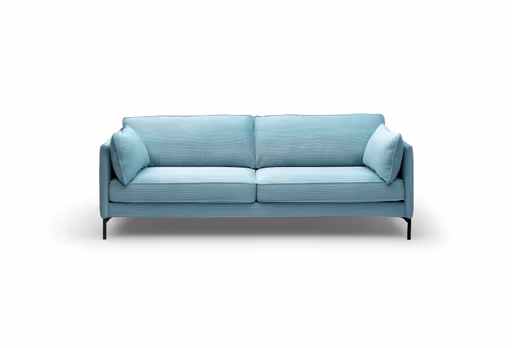 Sofa- 3,5-Sitzer, Stoff, Petrol