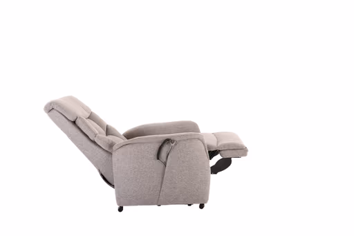 TV-Sessel MARLO - Aufstehhilfe, Relaxfunktion, Kopfteilverstellung, Stoff, Braunbeige