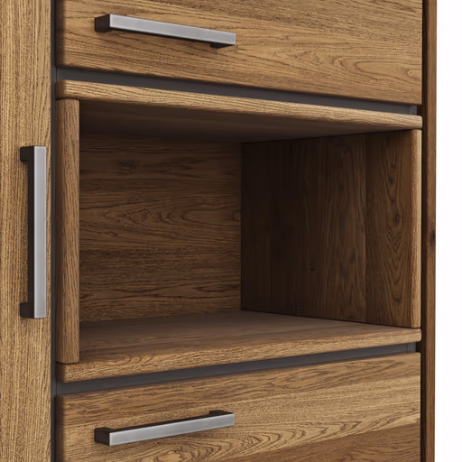 Wandboard Farmingdale - Eiche massiv, legno