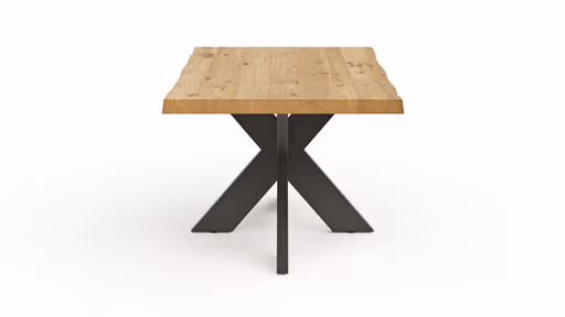 Esstisch Clifton - LB ca. 180x100 cm, Wildeiche massiv